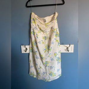 NWOT Plus strapless dress